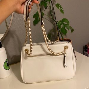White INC purse !